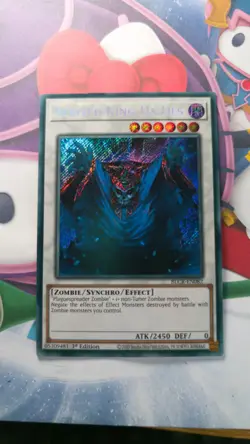 Yu-Gi-Oh! Revived King Ha Des BLCR-EN082 Secret Rare Mint 1st Edition - Image 1