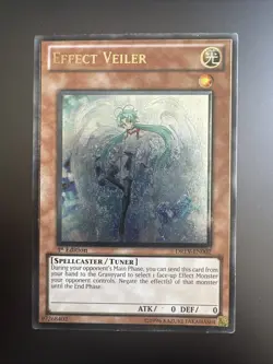 Yugioh Effect Veiler 1st Edition Ultimate Rare DREV-EN002 NM - Image 1