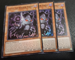 Yu-Gi-Oh! Lucius the Shadow Vassal OP28-EN004 Super Rare x3!!! - Image 1