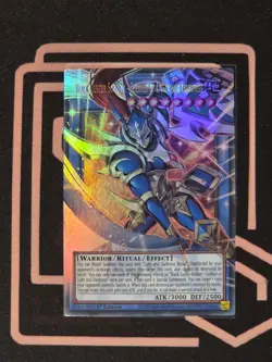 CORI-EN028 Black Luster Soldier - Soldier of Light Ultra Extended Art YuGiOh - Image 1