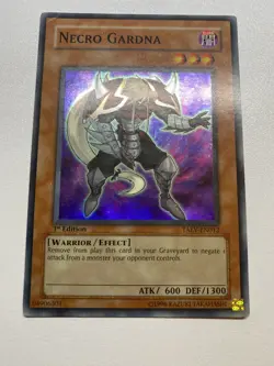Yu-Gi-Oh! NECRO GARDNA Super Rare 1st Edition TAEV-EN012 HP - Image 1