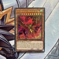 Yugioh LED7-EN000 - The Winged Dragon of Ra (Alternate Art) - Ultra Rare - NM - Image 1