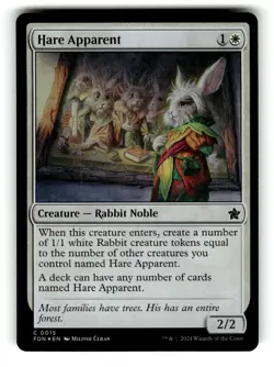 Hare Apparent Foundations 15 NM FOIL - Image 1