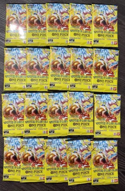 Lot Of 20 : One Piece TCG OP15 Adventure on Kami's Island Booster Packs English - Image 1