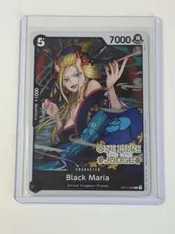 Black Maria Judge Pack Vol. 7 Foil Stamped One Piece Promo Card OP11-089 - Image 1