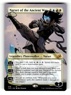 Narset of the Ancient Way (Borderless) Ikoria: Lair of Behemoths 278 Near Mint - Image 1