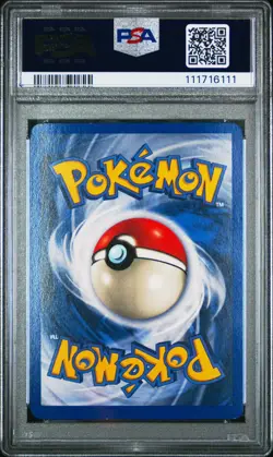 1999 POKEMON BASE SET UNLIMITED #10 MEWTWO-HOLO PSA 7 Nice Cert Number - Image 2