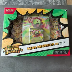Pokemon TCG Mega Evolution Ascended Heroes ex Box Emboar/Meganium Promo EN - Image 2