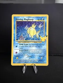 Shining Magikarp - 66/64 - 25th Anniversary Celebrations - Pokemon Card - NM - Image 2