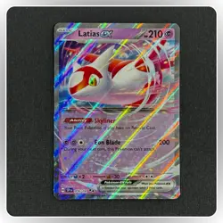 POKEMON LATIAS EX 076/191 DOUBLE RARE SURGING SPARKS NEAR MINT - Image 1