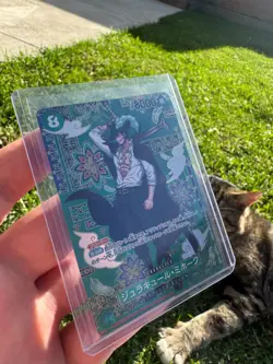 Dracule Mihawk SP OP12-030 SR The Azure Sea's Seven ONE PIECE Card Japanese - Image 1