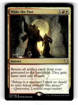 Wake the Past Commander: Edge of Eternities 128 Near Mint - Image 1
