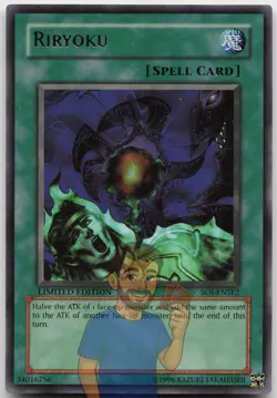 Riryoku SOI-ENSE2 Ultra Rare Limited Edition Near Mint Yugioh - Image 1