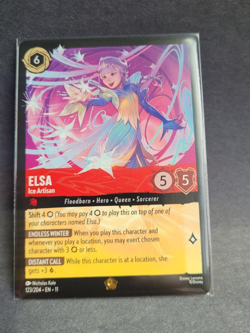 Disney Lorcana Elsa - Ice Artisan legendary #123/204 - Image 1