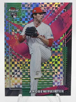 2026 Topps Finest Baseball #287 Andrew Painter RARE X-Fractor SP - Image 1