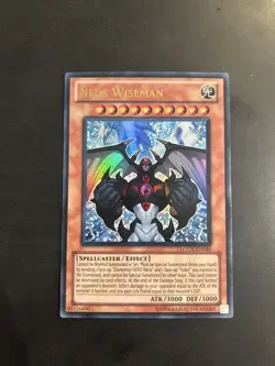 Yu-Gi-Oh! LCGX-EN040 Neos Wiseman (Unlimited Edition) Ultra Rare, NEAR MINT - Image 1