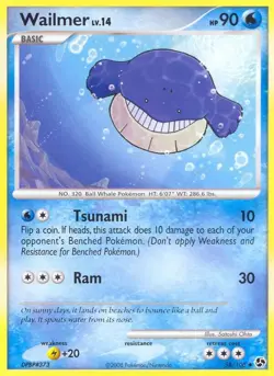 Wailmer Uncommon Great Encounters 58/106 NM - Image 1