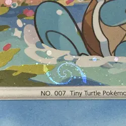 Pokemon Squirtle Holo Promo 💫 SWIRL 💫TCG Card SWSH233 Black Star Promo Mint - Image 2