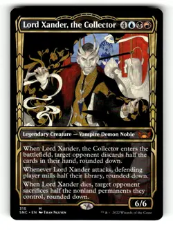 Lord Xander, the Collector (Showcase) Streets of New Capenna 315 Near Mint - Image 1