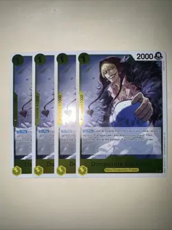 OP12-108 Donquixote Rosinante X4 Playset One Piece Card Game TCG CCG English - Image 1