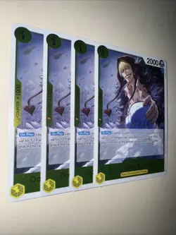 OP12-108 Donquixote Rosinante X4 Playset One Piece Card Game TCG CCG English - Image 2