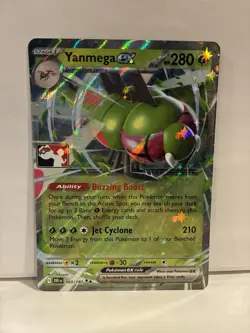 Yanmega ex - Holo 003/182 Prize Pack Series Cards Double Rare NM - Image 1