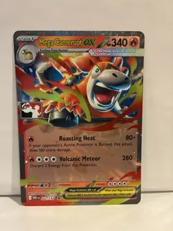 Mega Camerupt ex - Holo Double Rare Prize Pack Series Cards 022/132 NM - Image 1
