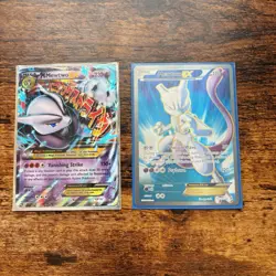 Pokemon Mewtwo Card Lot – M Mewtwo EX Full Art & Mewtwo EX Holo - Image 1