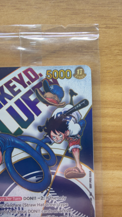 ONE PIECE x Dodgers Luffy Promo Card (07/03/2025) | Sealed, Near Mint/Mint - Image 2