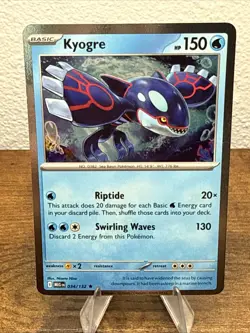 Kyogre (Cosmos Holo) 034/132 Miscellaneous Cards & Products Holo - Image 1