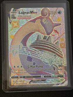 Lapras VMAX SV111/SV122 Shining Fates Shiny Vault Full Art Pokemon Card NM - Image 1