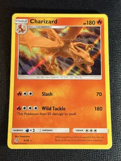 Charizard 5/18 Detective Pikachu Holo Card - Image 1