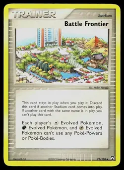 Pokemon Card Power Keepers Battle Frontier 71/108 Uncommon - Image 1