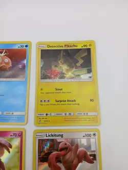 x6 Detective Pikachu - LP Pokemon Cards (7,8,10,14,15,16 /18) - Image 4