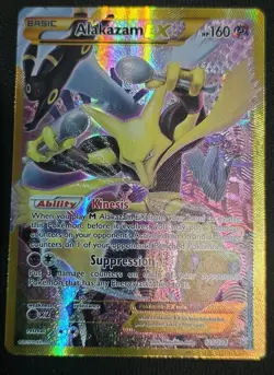 Alakazam EX 125/124 XY Fates Collide 2016 Secret Holo Rare Pokemon Card NM 🔥🔥 - Image 1