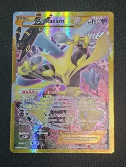 Alakazam EX 125/124 XY Fates Collide 2016 Secret Holo Rare Pokemon Card NM 🔥🔥 - Image 2