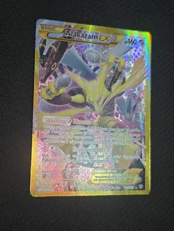 Alakazam EX 125/124 XY Fates Collide 2016 Secret Holo Rare Pokemon Card NM 🔥🔥 - Image 3