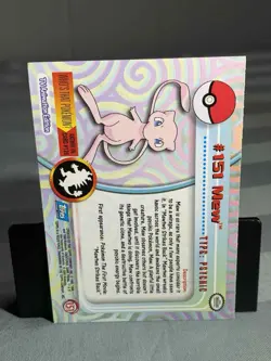 2000 Pokemon TV Animation Edition Series 3 Mew Card #151 - Image 5