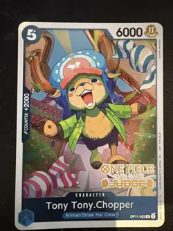 Tony Tony.Chopper (Judge Pack Vol. 7) OP11-053 One Piece Promotion Cards Foil - Image 1