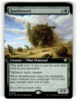 Rumbleweed (Extended Art) Commander: Outlaws of Thunder Junction 68 Near Mint - Image 1