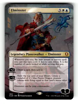 Elminster (Borderless) Commander Legends: Battle for Baldur's Gate 362 Near Mint - Image 1