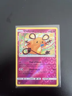 Pokemon Trading Card Dedenne 88/131 Forbidden Light Reverse Holo - Image 2