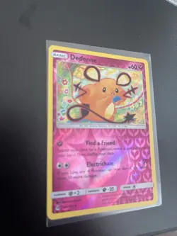 Pokemon Trading Card Dedenne 88/131 Forbidden Light Reverse Holo - Image 3