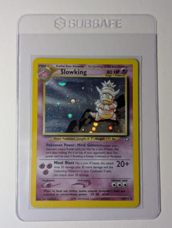 Slowking - 14/111 - Holo - Rare Neo Genesis - Vintage Pokemon card - Nearly Mint - Image 2