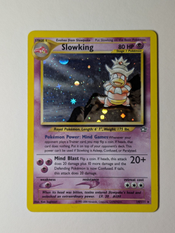 Slowking - 14/111 - Holo - Rare Neo Genesis - Vintage Pokemon card - Nearly Mint - Image 4