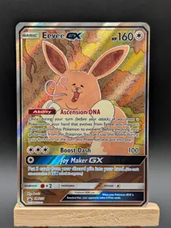 2019 Pokemon Eevee GX Holo Card SM233 Sun & Moon Back Star Promo - Image 1