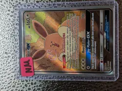 2019 Pokemon Eevee GX Holo Card SM233 Sun & Moon Back Star Promo - Image 3