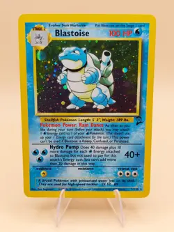 Blastoise Base Set 2 Holo Rare No. 2/130 Pokemon Card - WOTC 1999 - Image 1
