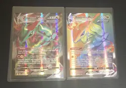 Pokemon Jumbo Card Rayquaza Set FREE SHIPPING！ - Image 1