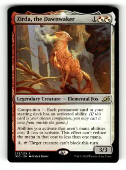 Zirda, the Dawnwaker Ikoria: Lair of Behemoths 233 Near Mint - Image 1